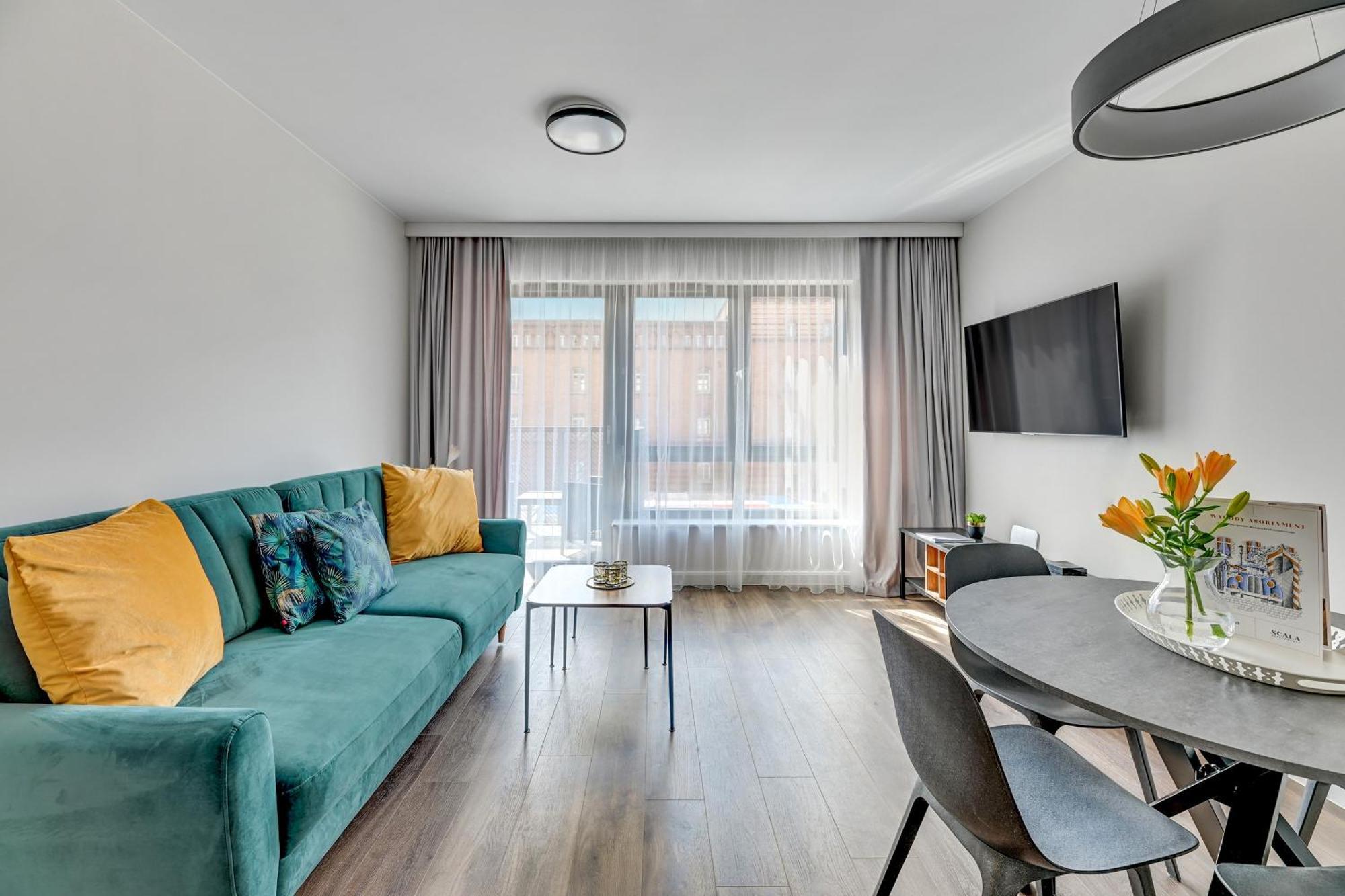 Scala City Center Apartments & Studio By Lion Apartments กดัญสก์ ภายนอก รูปภาพ