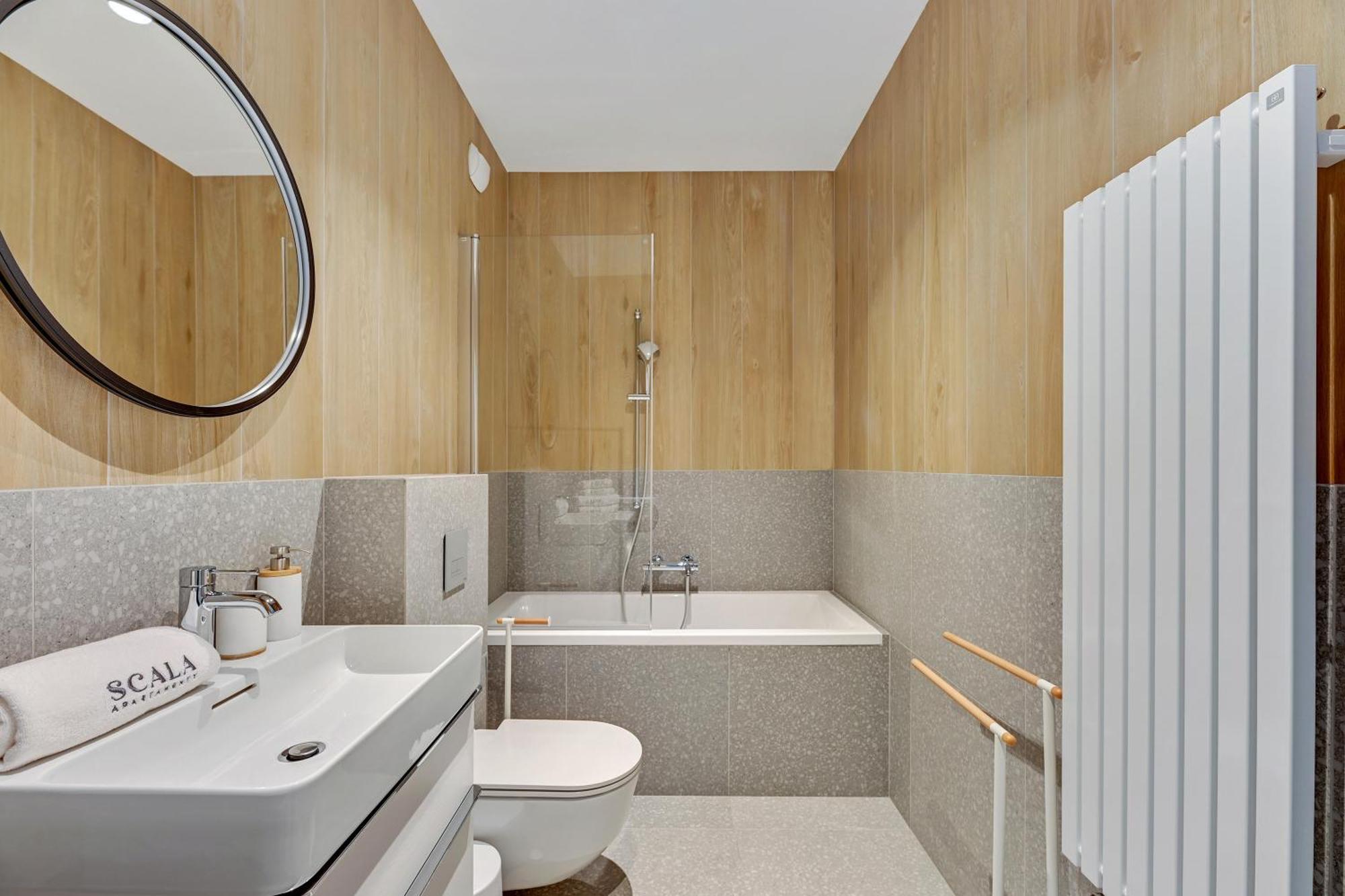 Scala City Center Apartments & Studio By Lion Apartments กดัญสก์ ภายนอก รูปภาพ
