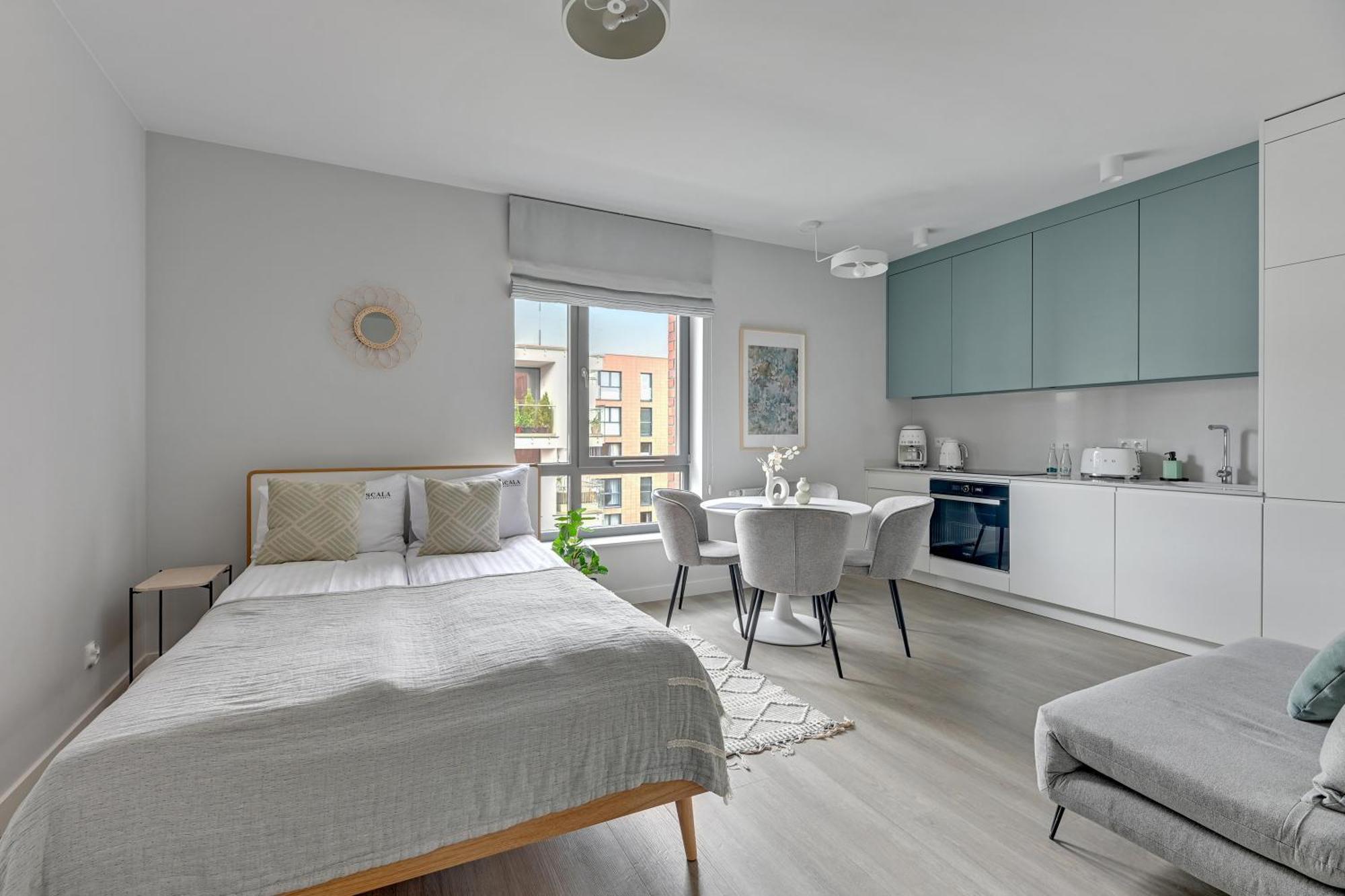 Scala City Center Apartments & Studio By Lion Apartments กดัญสก์ ภายนอก รูปภาพ