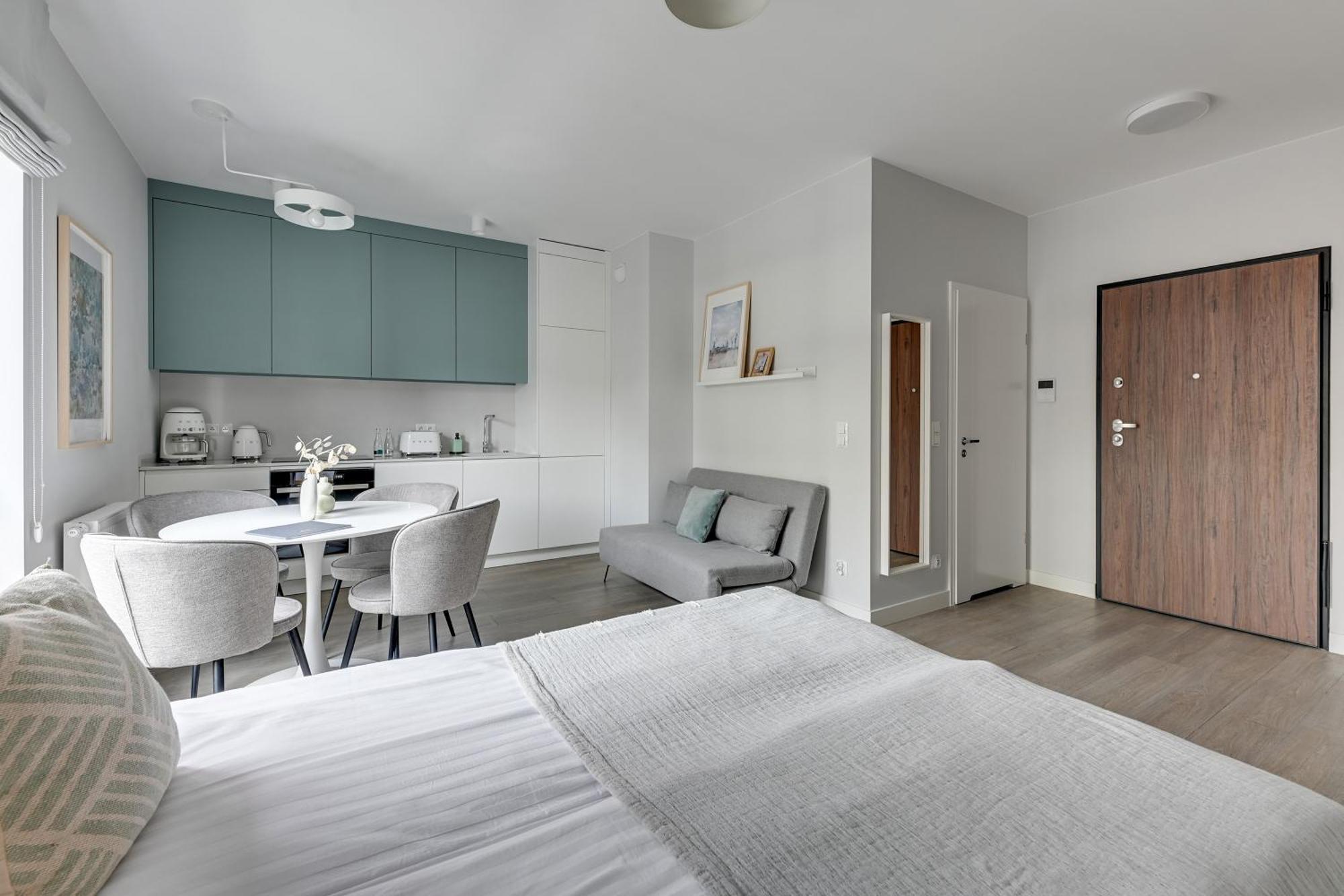 Scala City Center Apartments & Studio By Lion Apartments กดัญสก์ ภายนอก รูปภาพ