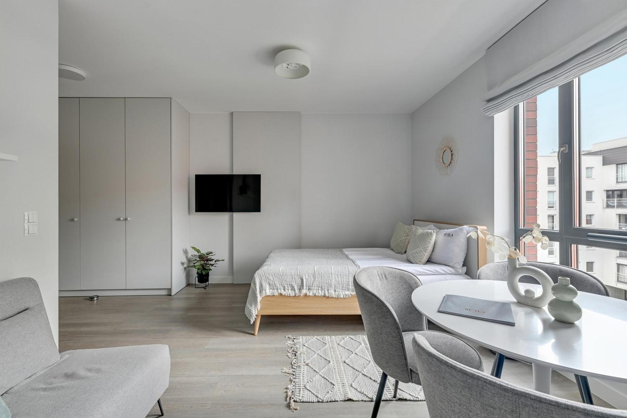 Scala City Center Apartments & Studio By Lion Apartments กดัญสก์ ภายนอก รูปภาพ