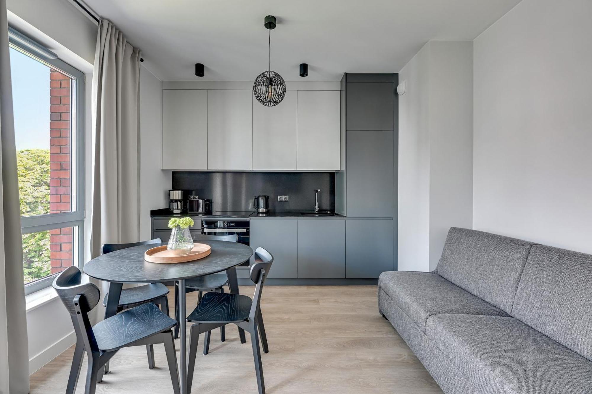Scala City Center Apartments & Studio By Lion Apartments กดัญสก์ ภายนอก รูปภาพ