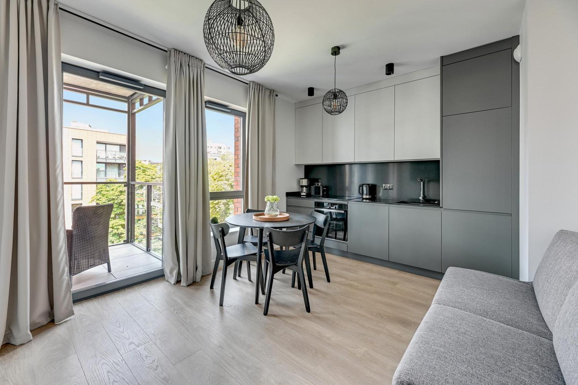 Scala City Center Apartments & Studio By Lion Apartments กดัญสก์ ภายนอก รูปภาพ