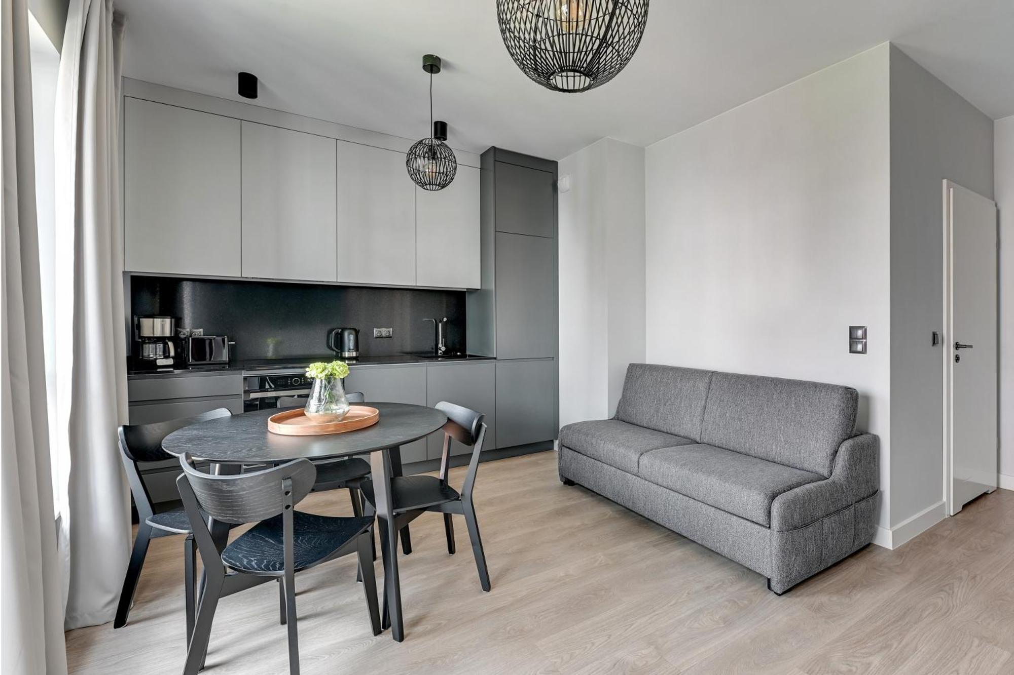 Scala City Center Apartments & Studio By Lion Apartments กดัญสก์ ภายนอก รูปภาพ